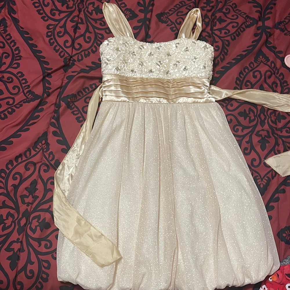 Kids SPECKLESS GLITTER DRESS (10)